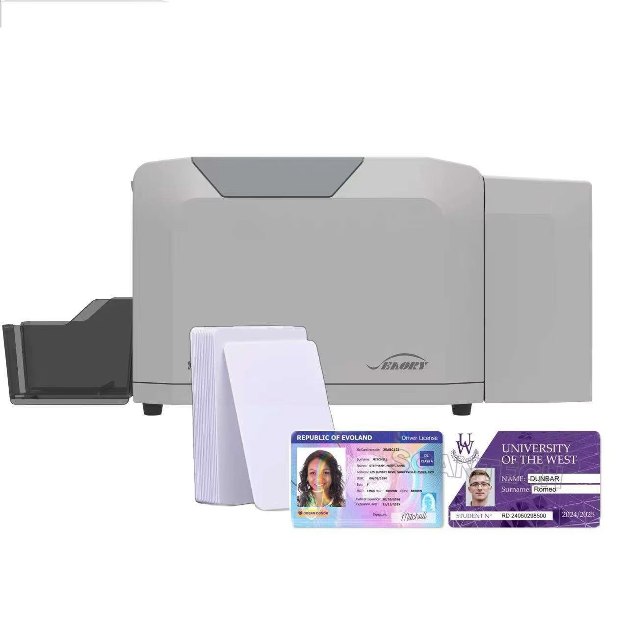 Commercial Printing Business - Seaory S28 Plastic PVC ID Card