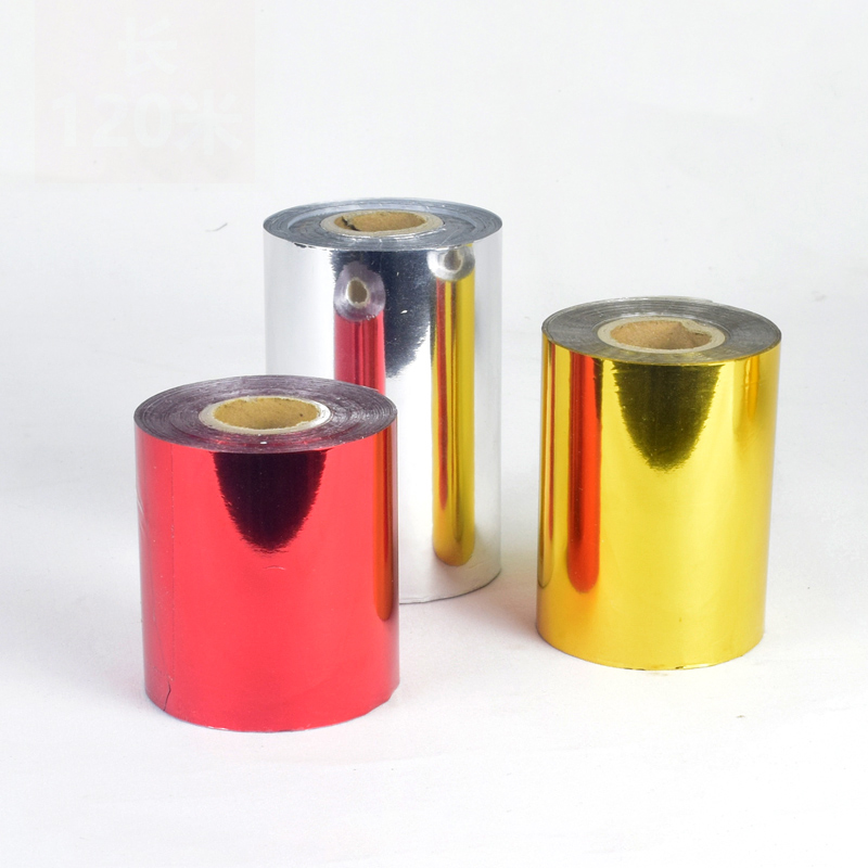 6CM 120meter/Rolls Gold Silver - Foil Transfer Machine 评论和价格