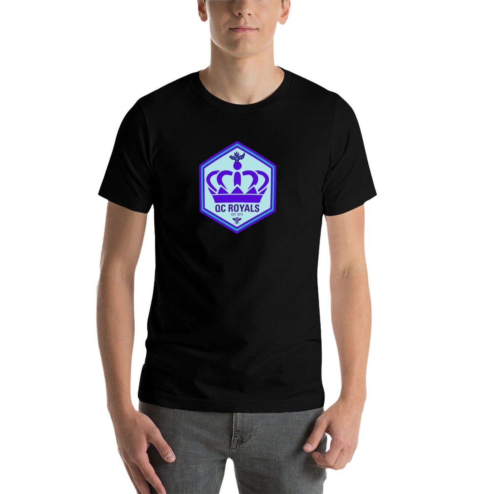 QC Royals 2021 Logo T-Shirt Su - Printing Qc 评论和价格