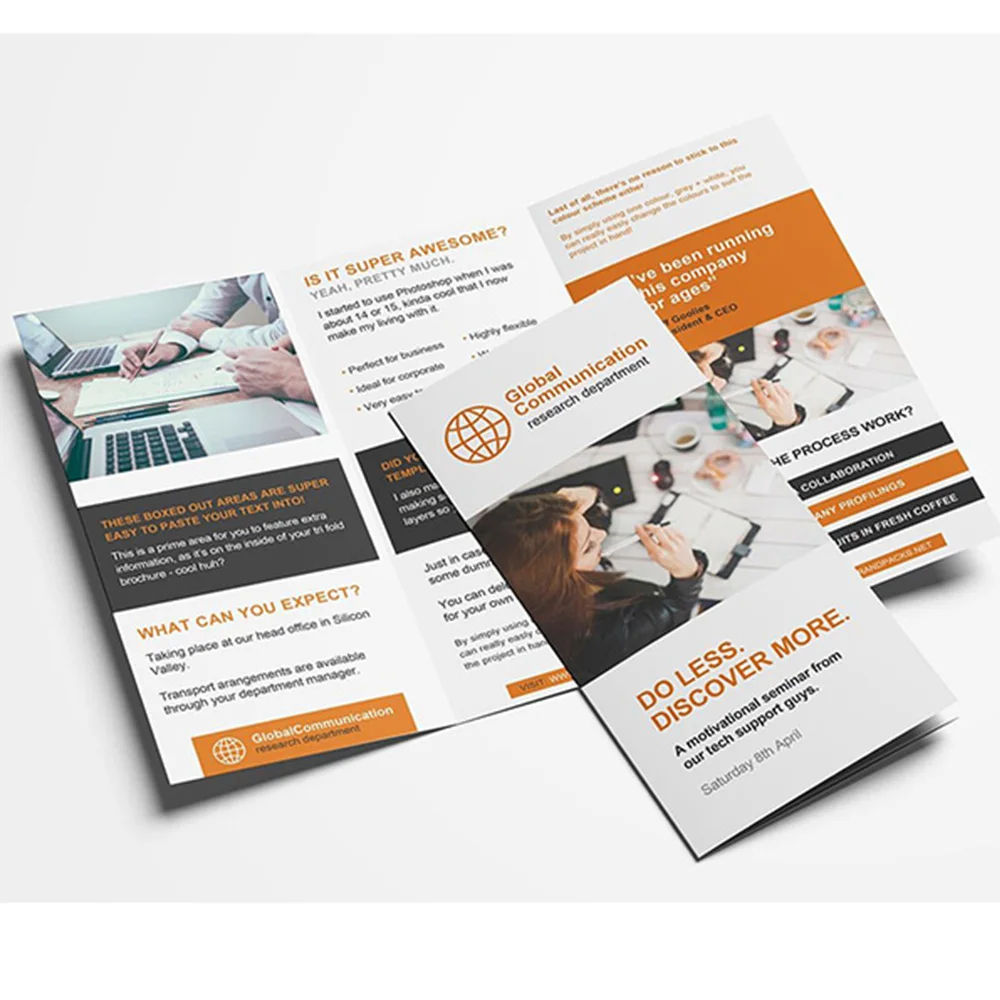 Custom Full Color Flyer Brochu - Commercial Printing Business 评论和价格