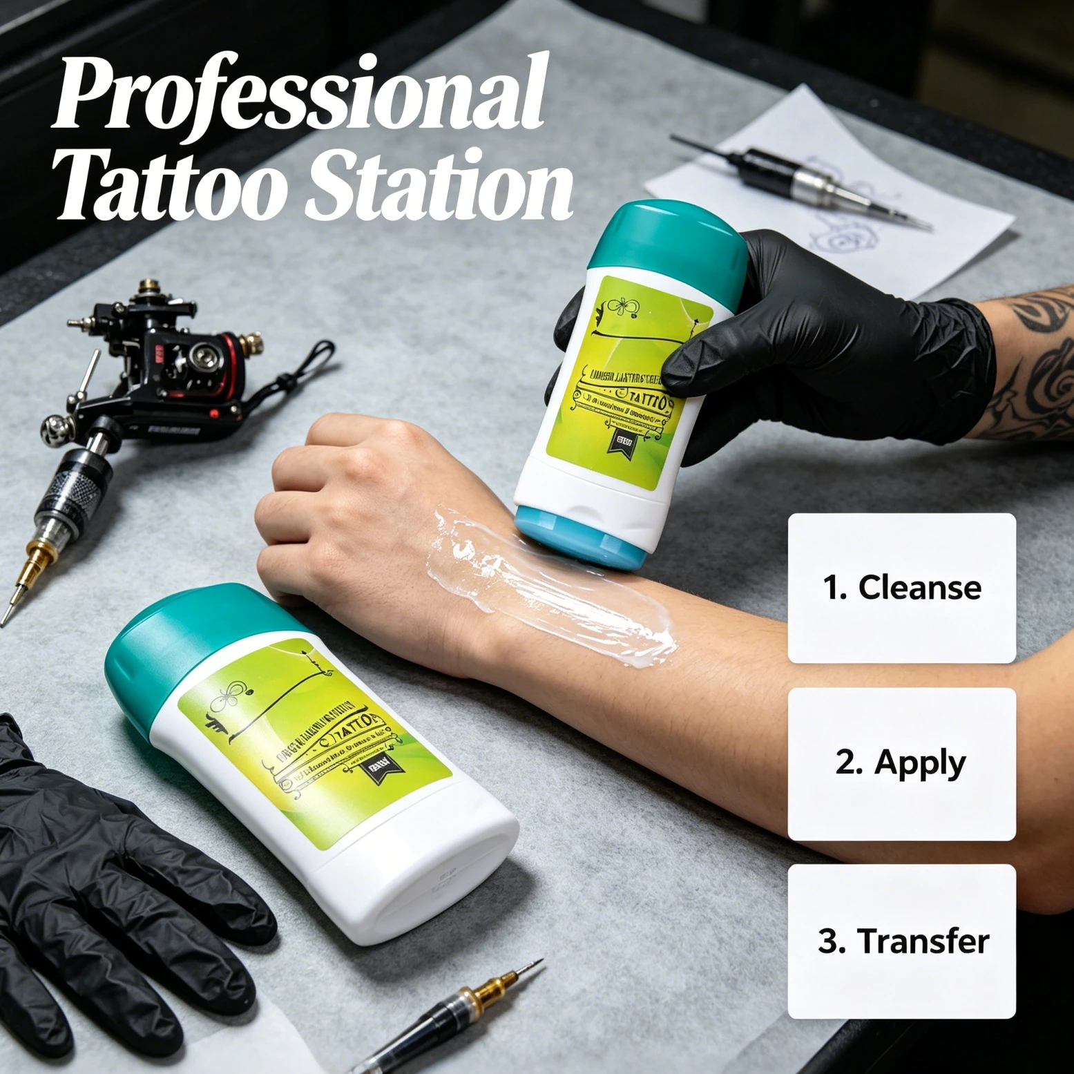 Tattoo Transfer Paste Tattoo S - Foil Transfer Machine 评论和价格
