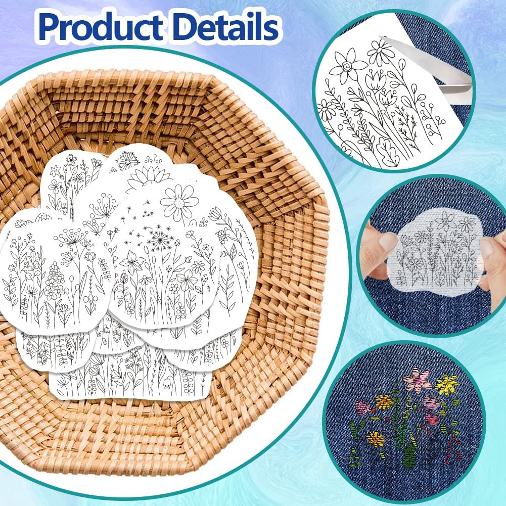 Water Soluble Embroidery Stabi - Embroidery Stabilizer Backing 评论和价格
