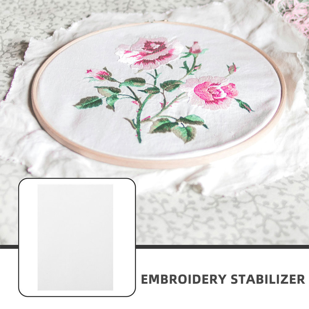 4pcs Sticky Tear Embroidery St - Embroidery Stabilizer Backing 评论和价格