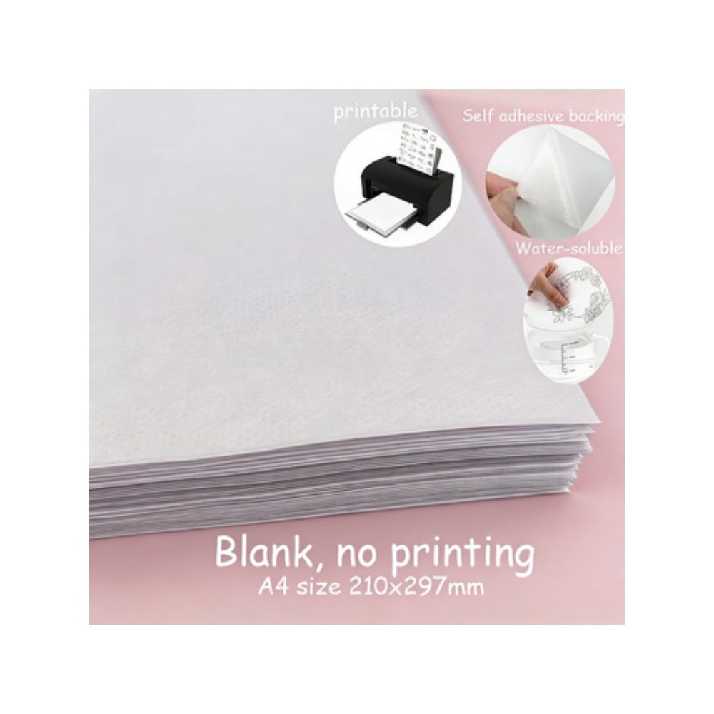5 sheets A4 Custom Printing Pr - Embroidery Stabilizer Backing 评论和价格