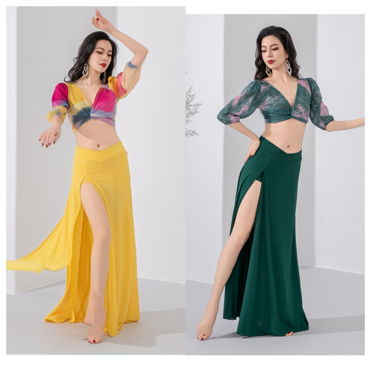 New Women's Belly Dance Practi - Printing Qc 评论和价格