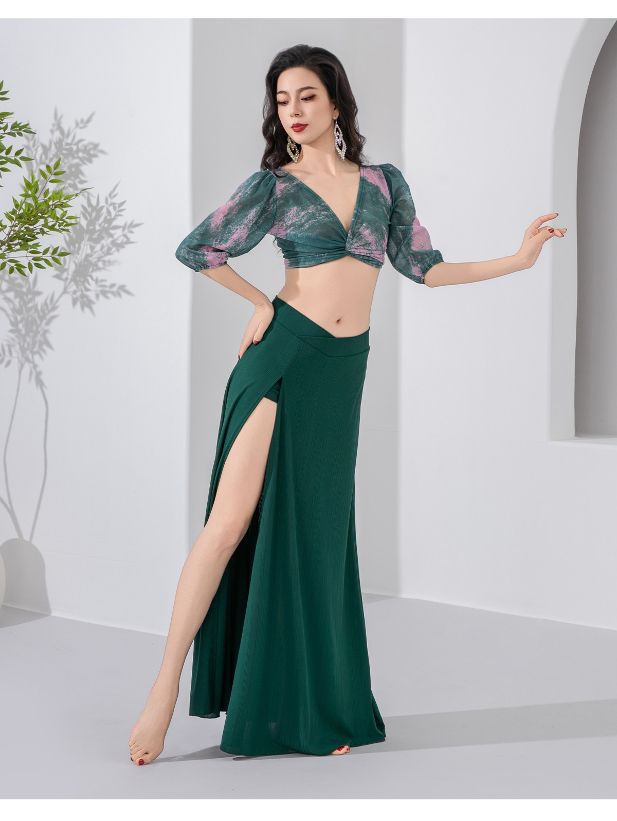 New Women's Belly Dance Practi - Printing Qc 评论和价格