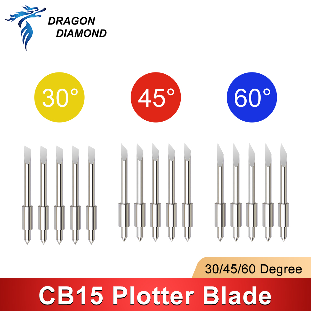 DRAGON DIAMOND 5 PCS 30/45/60  - Cutting Plotter Blade 评论和价格
