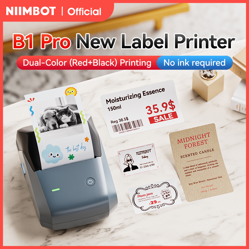 Niimbot B1 Pro Label Printer 3 - Commercial Printing Business 评论和价格