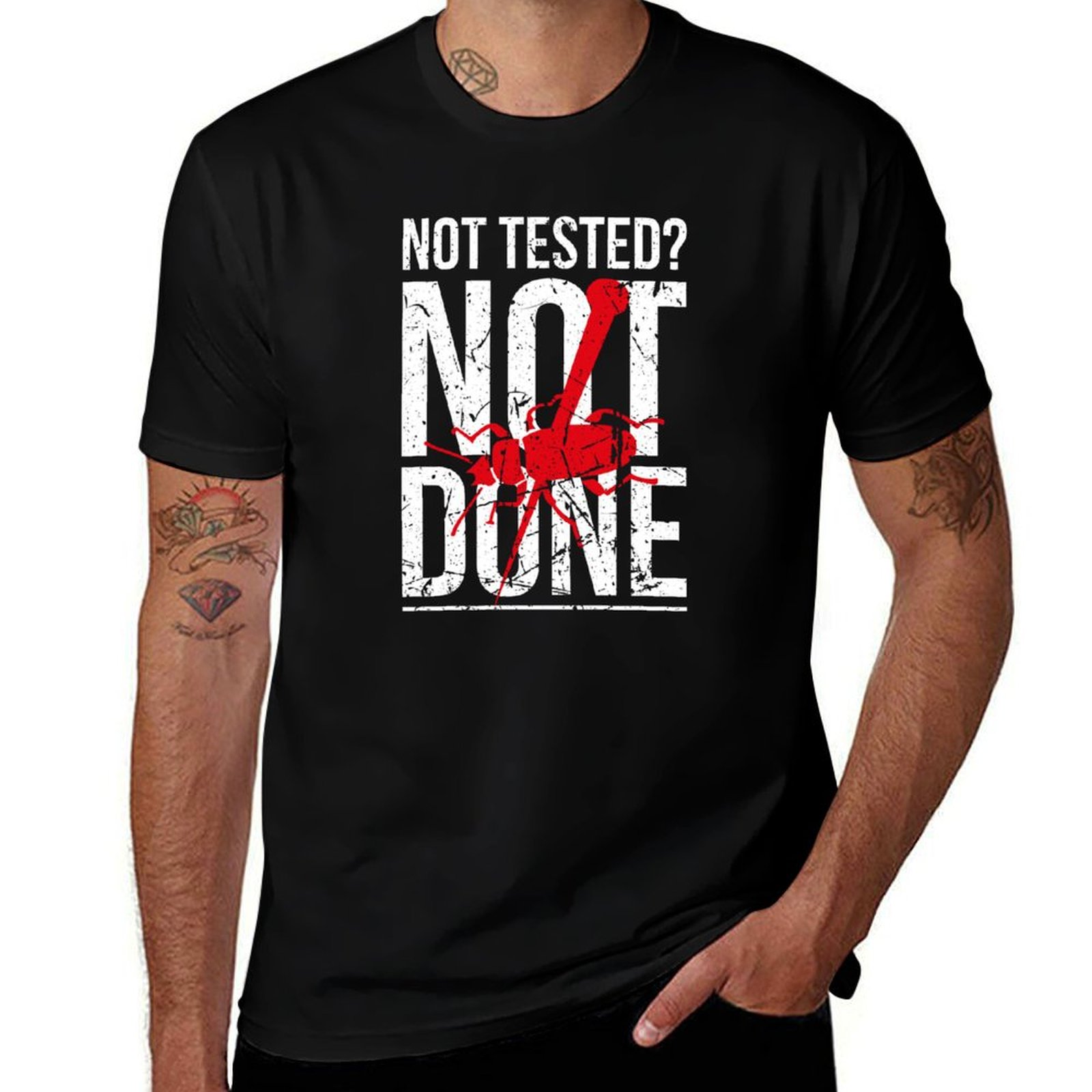 Not Tested? Not Done QA Tester - Printing Qc 评论和价格