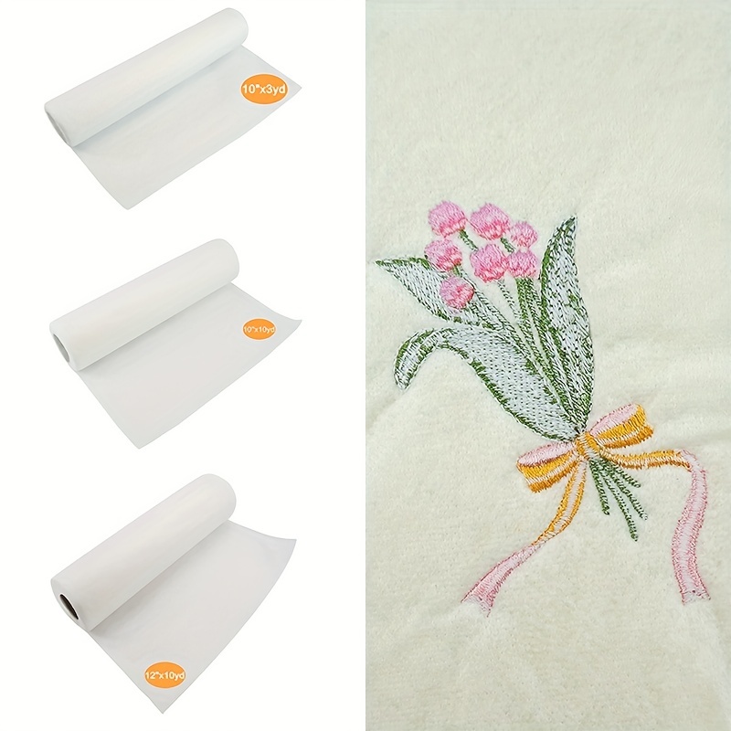 1 Roll Water Soluble Machine E - Embroidery Stabilizer Backing 评论和价格
